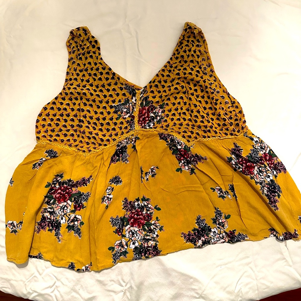 Angie Boho Flowy Tank Top